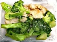 KD27__Stir Fried Broccoli with a Choice of Rice in one box